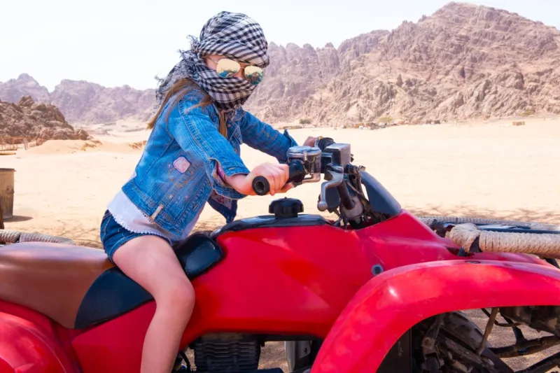 5‑Stündige Quad-Tour in Hurghada 