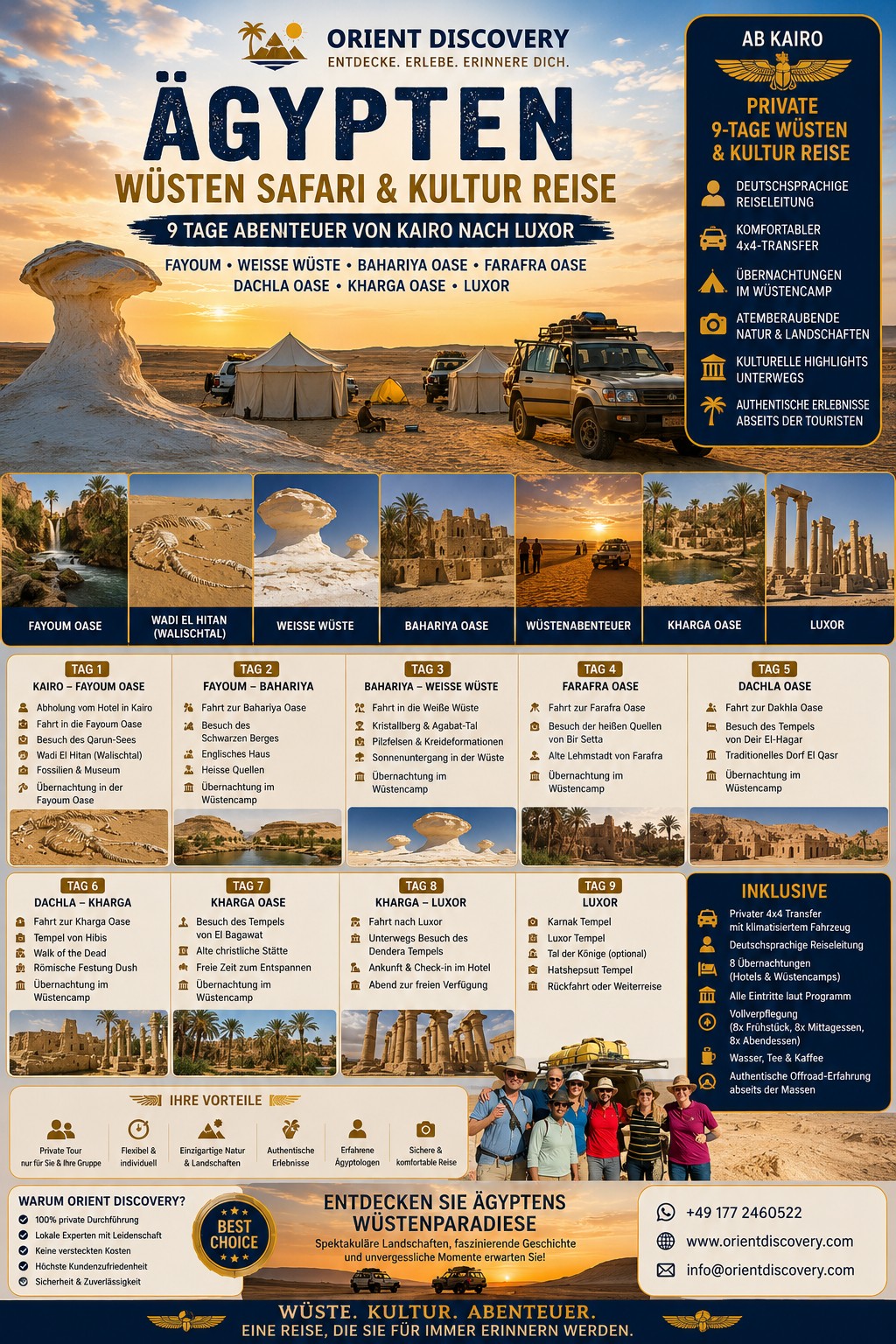 Ägypten Wüstentour & Kulturreise – 9 Tage von Kairo über die Oasen nach Luxor - Photo 2