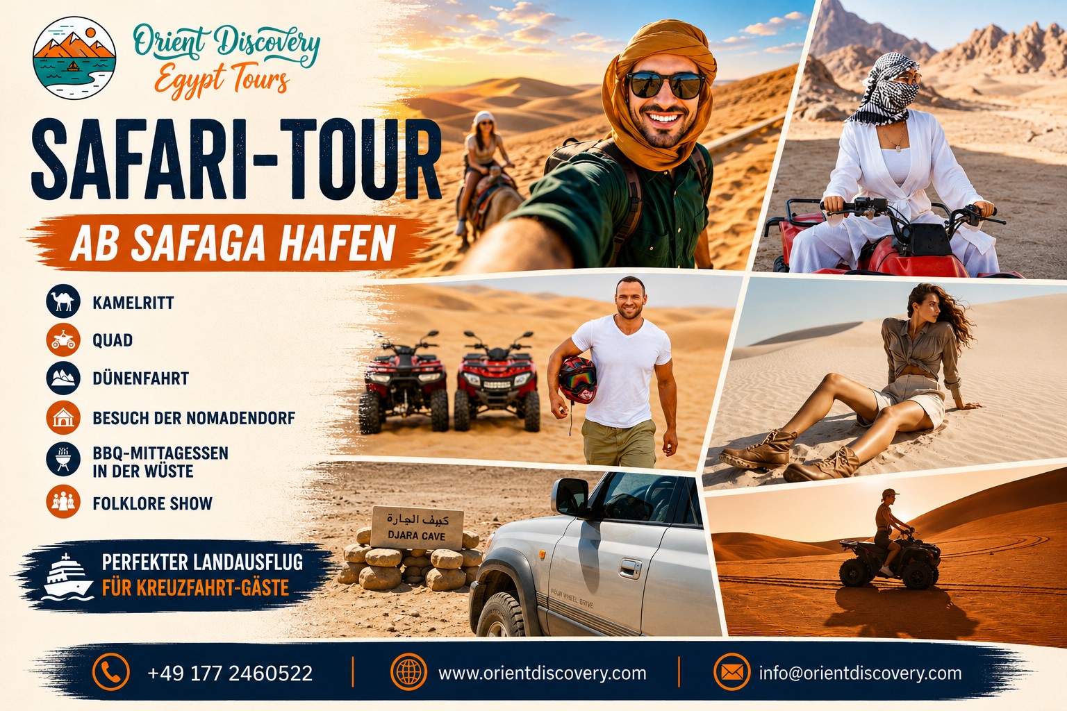 Safari Safaga | Perfect shore excursion for cruise passengers