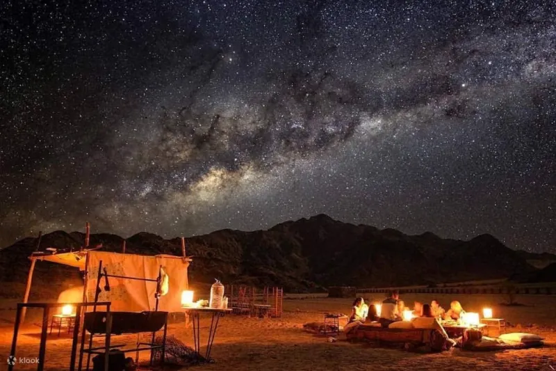 Hurghada Desert Tour – Jeep Safari, Bedouin Village & Stargazing
